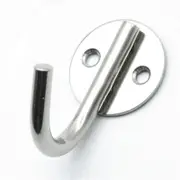5Pcs Door Hook Rack Coat Hat Clothes Robe Holder Wall Hanger