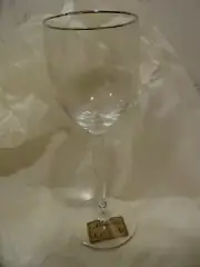 (4) NEW Noritake ALLAIRE PLATINUM Crystal WHITE WINE GLASS - SET (s) OF 4 - NIB