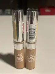 Lot of (2) L'Oreal True Match Super Blendable Concealers W4-5 Light/Medium