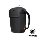 【MAMMUT 長毛象】SEON COURIER 20 捲蓋休閒後背包 20L 黑色 #2510-04250