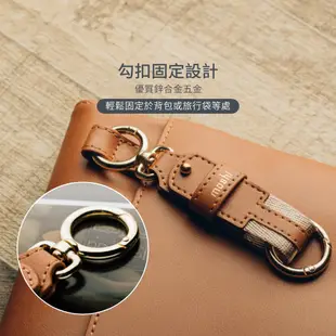 Moshi key ring 勾扣皮革織帶鑰匙