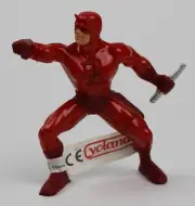 1996 DAREDEVIL 4" PVC Figure w/Original Yolanda Tag Spain Vintage 10 cm