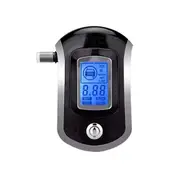 Breathtester LCD Tester Digital Alcohol Breathalyser 5x Mouthpiece