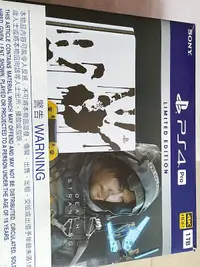 在飛比找露天拍賣優惠-【千代】ps4pro7218b死亡擱淺限定主機,無拆無修,沒