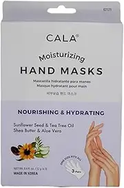 Cala Moisturizing hand masks 3 count, 3 Count