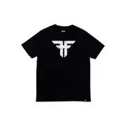 Fallen Footwear Men 100% Cotton Trademark Tee Jumper Black/White