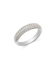 Bloomingdale's Diamond Pave Band in 14K White Gold, 0.50 ct. t. w.