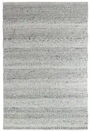 Normandy Ivory Textured Wool Rug
