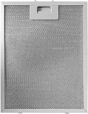 Stainless Steel Range Hood Filters, Metal Cooker Hood Mesh Grease Filter, Cooker Hood Filter Mesh Extractor, Oil Screen Range Parts 340x280x9mm