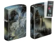 Zippo 6348 Luis Royo Gothic Fantasy Design 540 Porcess Lighter + FLINT PACK