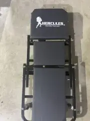 HERCULES 2 in 1 Folding Creeper Seat Rolling Chair Mechanics Shop Garage Stool