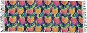 [AIXIWAWA] Cartoon Strawberry Women's Pashminas Scarf, Shawls Wrap Lightwight Tassel for Evening Dress Dinner Party, Multicolor