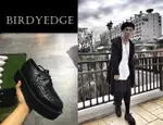BIRDYEDGE 麂皮 雷射 亮皮 皮革 多款設計5CM 歐美高端 街頭 厚底鞋 鬆糕 鞋/增高鞋/厚底男女
