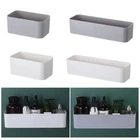 Fixed On Wall Wall Mounted Organizer Remote Control Holder Cosmetic Storage Box