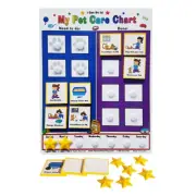 Kenson Kids I Can Do It! Cat Care Chart Kid Inspired & Illustrated