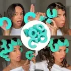 12Pcs Soft Sponge Curler Portable Hair Foam Rollers Sponge Foam Cushion Girl