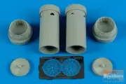 ARS7286 1:72 Aires F-14A Tomcat Exhaust Nozzle Set - Open (HBS kit)