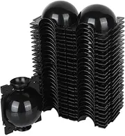 30 Pcs Plant Root Growing Box, Reusable Plant Rooting Device Plant Rooting Grow Box High Pressure Propagation Ball Grafting Device Botany Root Controller for Various Plants Asexual Reproduction, Black