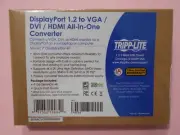 Tripp-Lite Display Port 1.2 to VGA/DVI/HDMI All-in-One Converter P136-06N-HDV-4K