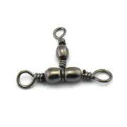 50 x #7+#9 Triple Barrel Swivel Crossline 3 Way Fishing Swivel Free Postage
