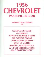 1956 CHEVROLET WIRING DIAGRAM MANUAL