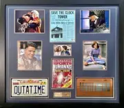 BACK TO THE FUTURE Fox + Lloyd +Wilson +Thompson +Wells Signed Photos FRAMED COA