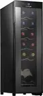 PKCWC120 White & Red Cooler-Freestanding Countertop Compact Mini Wine Fridge Chi
