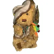Rain Forest Rudy stuffed animal Teddy Bear Plush TALKING NWT frog Ranger Scout