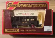 1984 Matchbox Models of Yesteryear Y-23 1922 Haig Whisky AEC Omnibus MIB!
