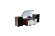 Lenoxx Wireless Turntable Player Recorder MP3 decoder Cassette AM FM Radio BRW