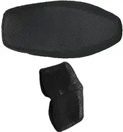 Seat Cover Motorcycle 3D Sunscreen Breathable Mesh Seat Cushion Anti-Slip Seat Cover for Piaggio MP3 300 MP3 500 MP3 Seat Cushions