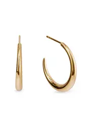 Otiumberg Small Gold Vermeil Hoop Earrings One Size