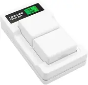 SLODA 2-Pack Camera Battery Replacement for Arlo Ultra and Pro3 VMA5400 A-4A,Dual LCD Adapter Charger for Arlo Ultra, Pro3 Security Cameras Battery