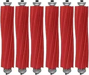 Vacuum Cleaner T7S Plus G10 Floor Roller Brush Replacement Clean Spare Parts Compatible for Xiaomi，Compatible for Roborock， S7 Main Brush Accessories Robot,Vacuum Cleaner Accessories(6pcs)