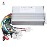 1 PCS 48V 60V 64V 72V 1000W 1500W 電控器 12管雙模電動自行車無刷控制器銀色