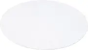 UTHCLO Round Clear PVC Table Cover Protector Tablecloth Mat for Stain Resistance Wipeable Table Protector for Dining Tea and Outdoor Use