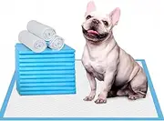 60 cm x 60 cm 6-Layer Training Pads for Dogs - Elalove Puppy Pee Pads, Super Absorbent & Leak-Proof, Disposable Animal Piddle Pad, Potty Pads for Puppies & Dogs (Pack of 50, Large)