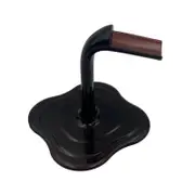 JiKaiX Wine Rack Eye-Catching Design Spilled Wine Bottle Holder Creative Wine Display Rack for Home Kitchen Black