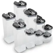 14-Piece Kitchen Pantry Organization Set Airtight Food Storage Containers