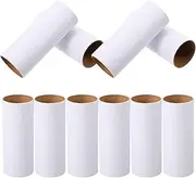 JEWEDECO 10pcs Round Paper Tubes Craft Rolls Paper Tubes for Crafts DIY Art Supplies Boys and Girls