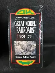 AK GREAT MODEL RAILROADS VOLUME 24 ALLEN KELLER PRODUCTIONS VHS VIDEO NEW SEALED