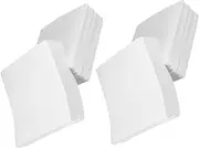 Veemoon 600Pcs Lint Lab Wipes Versatile Dry and Moistened Cleaning Pads for Nail Polish Removal Optical Equipment and Car Cleaning Oil Absorbing No Residue