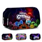 Smiling Critters Pencil Case Kids Girls Boy Pen Box Organizer Stationary Bag AUЧ