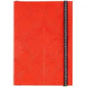 Christian Lacroix A6 Faux Leather Hardcover Paseo Journal Notebook Scarlet Red
