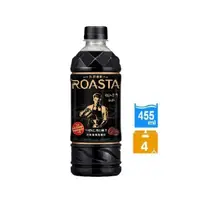 在飛比找momo購物網優惠-【ROASTA 洛塔】冷研無糖黑咖啡455mlx4入/組