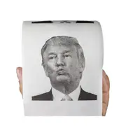 1/10pcs Donald Trump Toilet Rolls Paper Novelty Funny Soft Printed Gift Tissue Gag Joke 1pcs