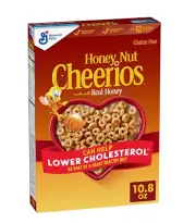 Honey Nut Cheerios Cereal Limited Edition Happy Heart Shapes Heart Healthy