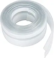 Practical Sticker Decor 1 Roll Waterproof Tape for Bathroom Toilet Crevice Kitchen Sink Easy to Clean Stick Without Trace