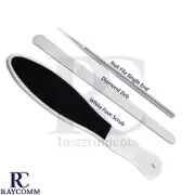 Chiropody Nail File Podiatry Dressing Manicure Pedicure Diamond Deb Nail Trimmer