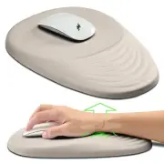 Ergonomic Mouse Pad Wrist Support, Terraced Slope Carpal Tunnel Wrist Pad for...